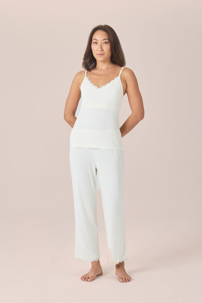 Britt Bamboo Lace Cami Long PJ