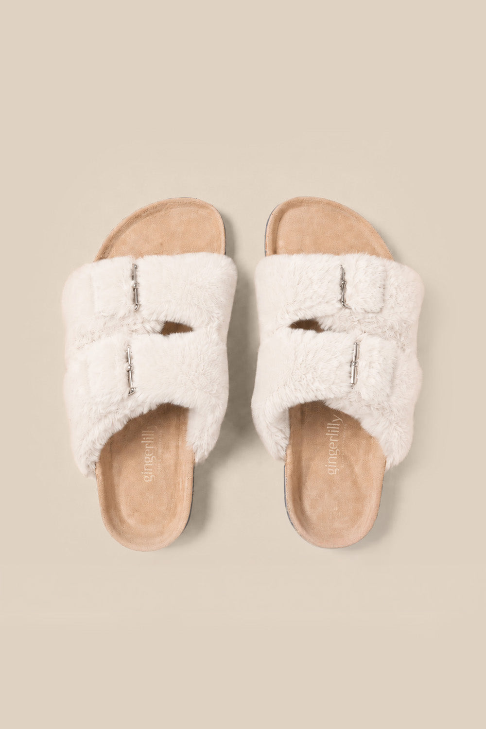 Sorrento Slipper In Ecru
