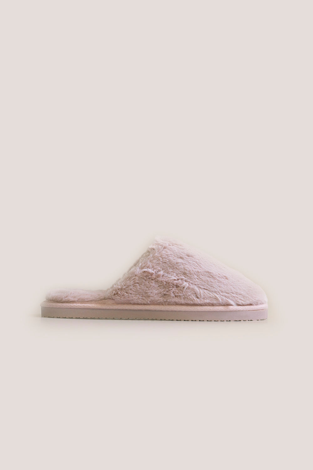 Cortina Plush Fluffy Slipper Pink - Gingerlilly Sleepwear