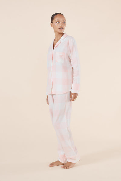 Emery Buffalo Check Cotton PJ set