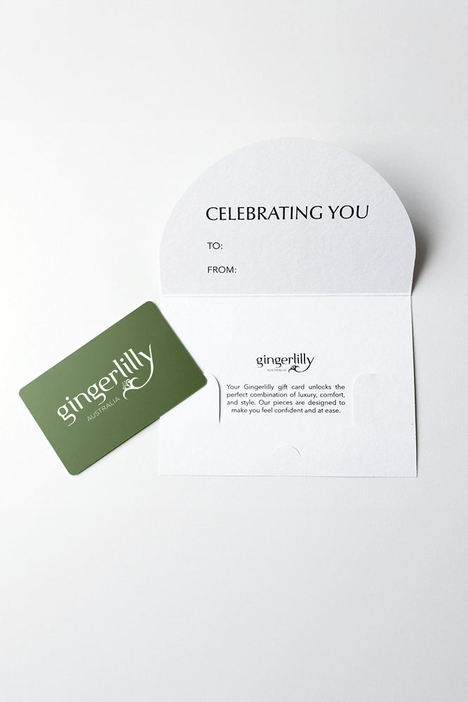 Gingerlilly Sleepwear Physical Gift Card - Gingerlilly Sleepwear