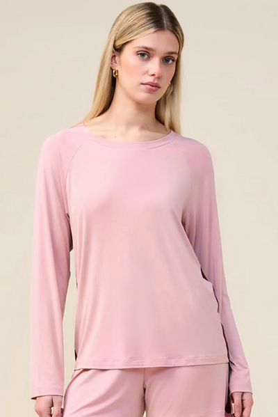 Solene Long Sleeve Top with Stripe