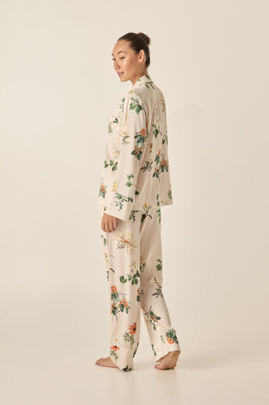 Gingerlilly Sleepwear and Pyjamas - Elle Garden Print Satin Set