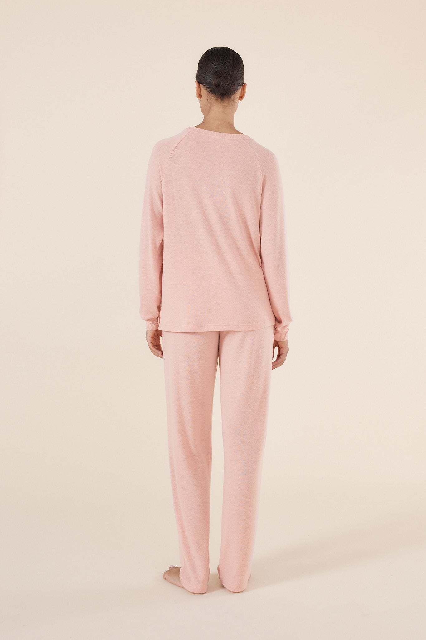 The Keira Weekend Pyjama Set in Pink | Women's Soft Viscose Sleepwear