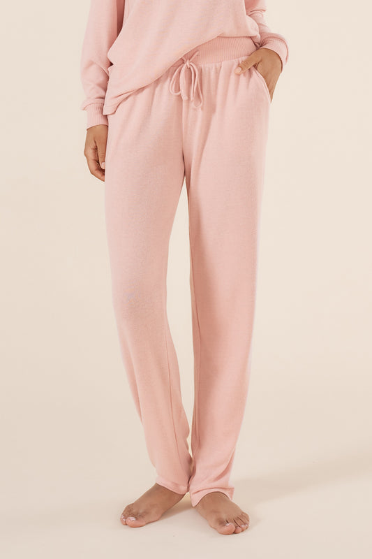 The Keira Weekend Pyjama Set in Pink | Women's Soft Viscose Sleepwear