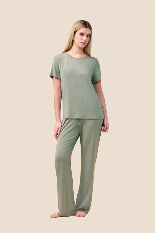 Bronte Bamboo Tshirt with Stripe