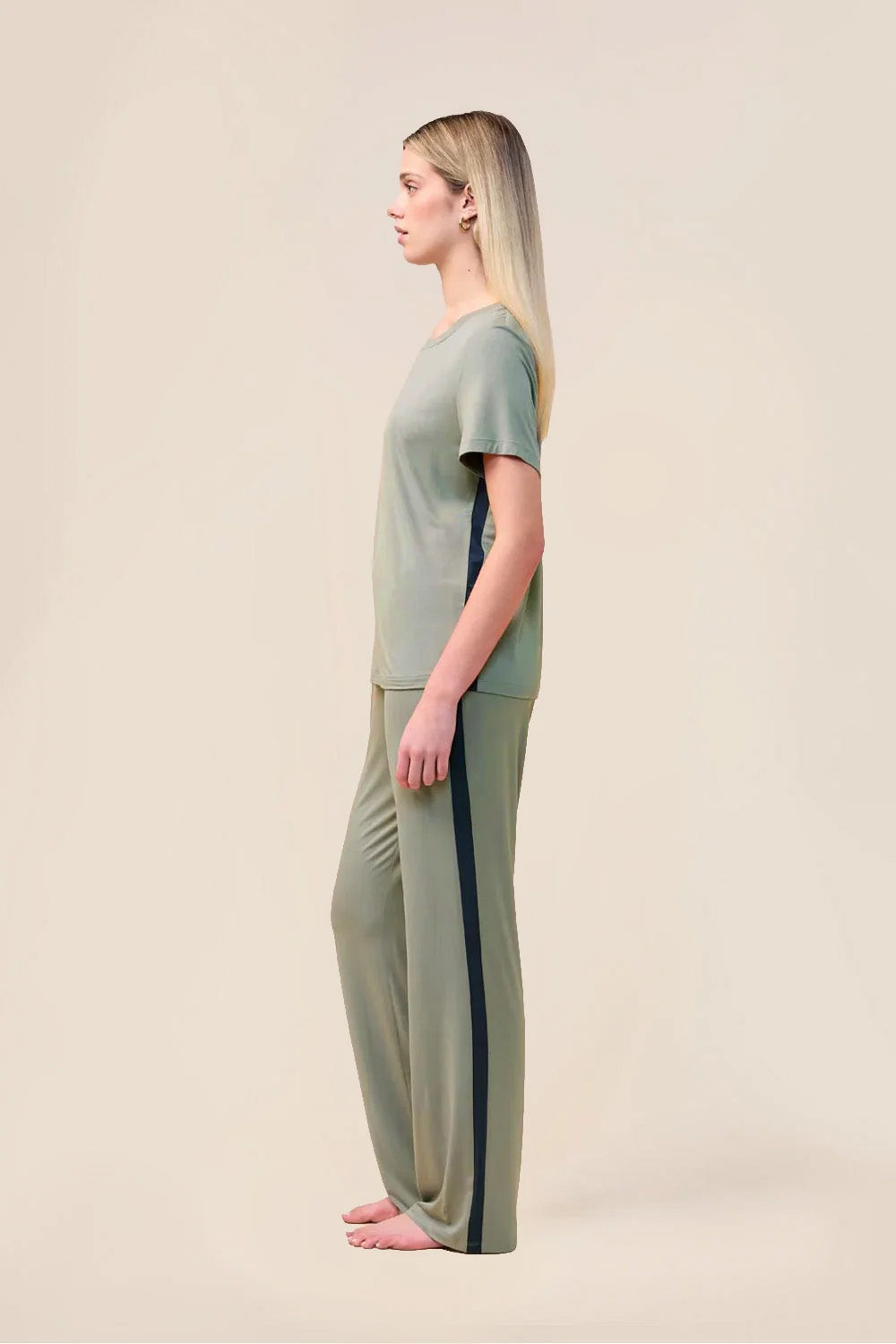 Bronte Bamboo Tshirt with Stripe