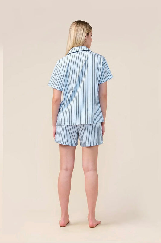 Poppy Stripe Short PJ Set