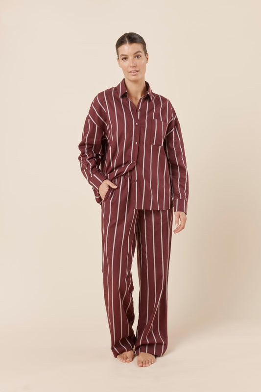 Chloe Cotton Striped PJ Set