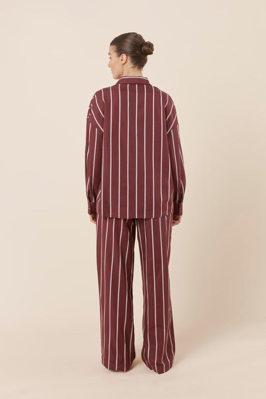 Chloe Cotton Striped PJ Set