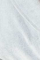 Gingerlilly Desiré Grey Long Plush Robe - Fabric detail 2