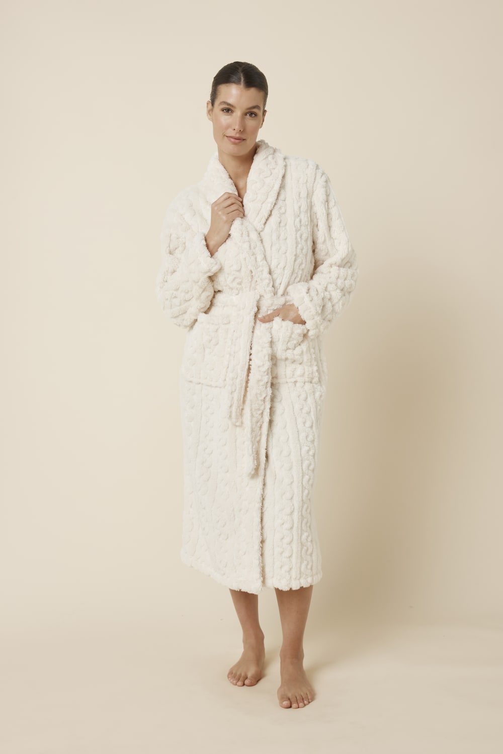 Gabriella Plush Long Robe