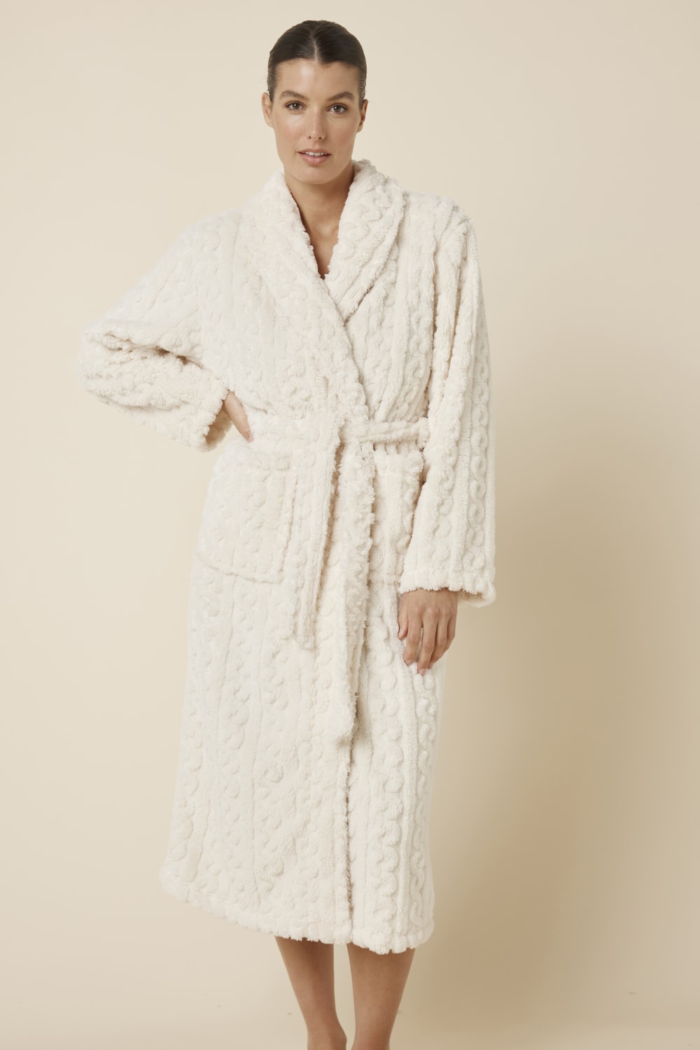 Gabriella Plush Long Robe