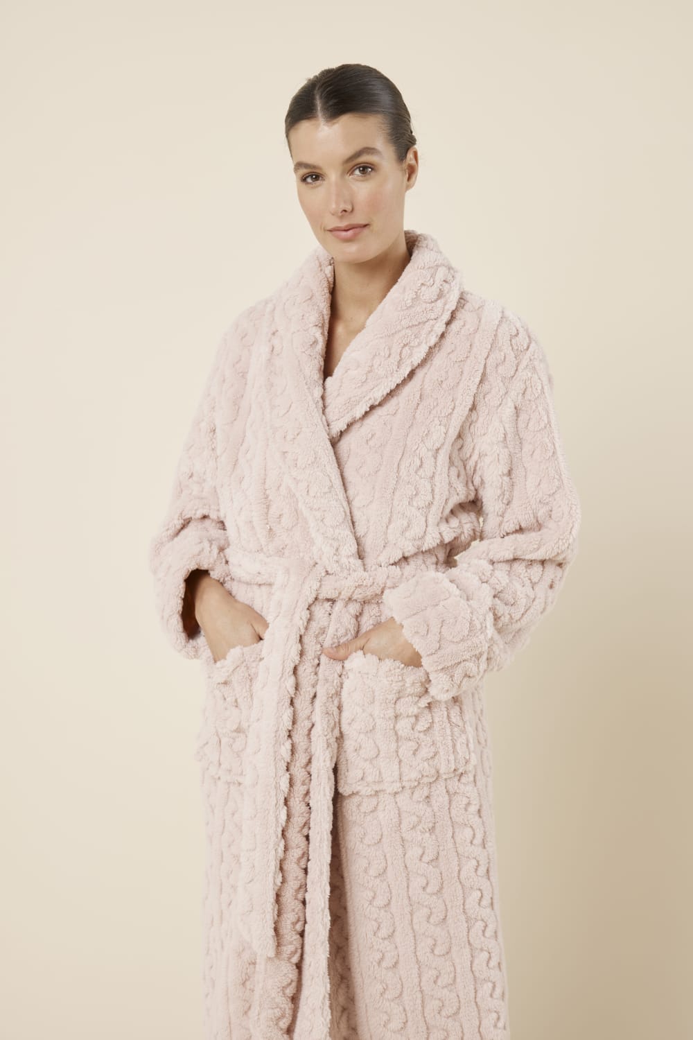 Gabriella Plush Long Robe