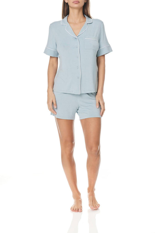 Gaia Blue Haze Modal PJ | Gingerlilly Sleepwear