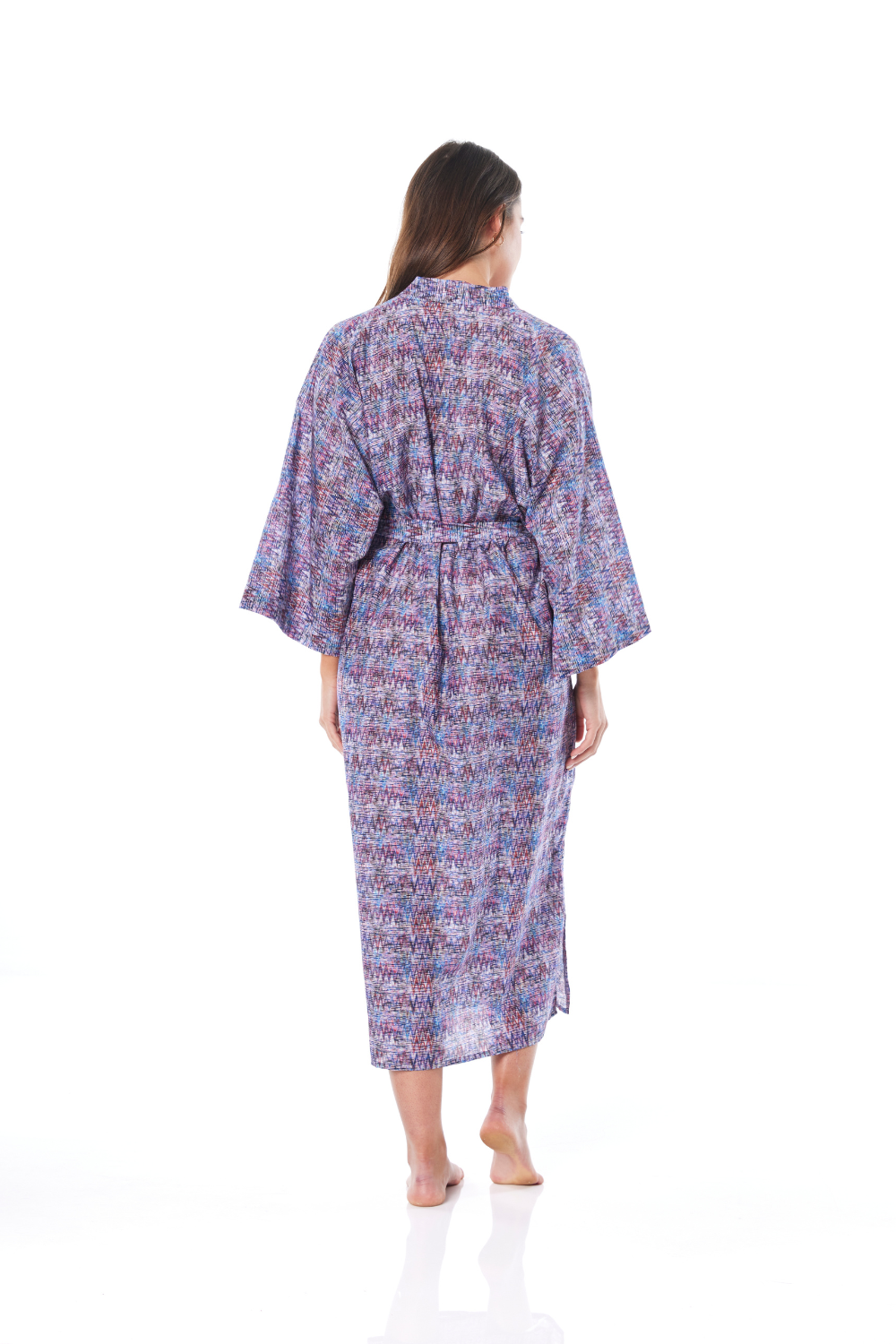 Chantal Cotton Zig Zag Robe | Gingerlilly Sleepwear