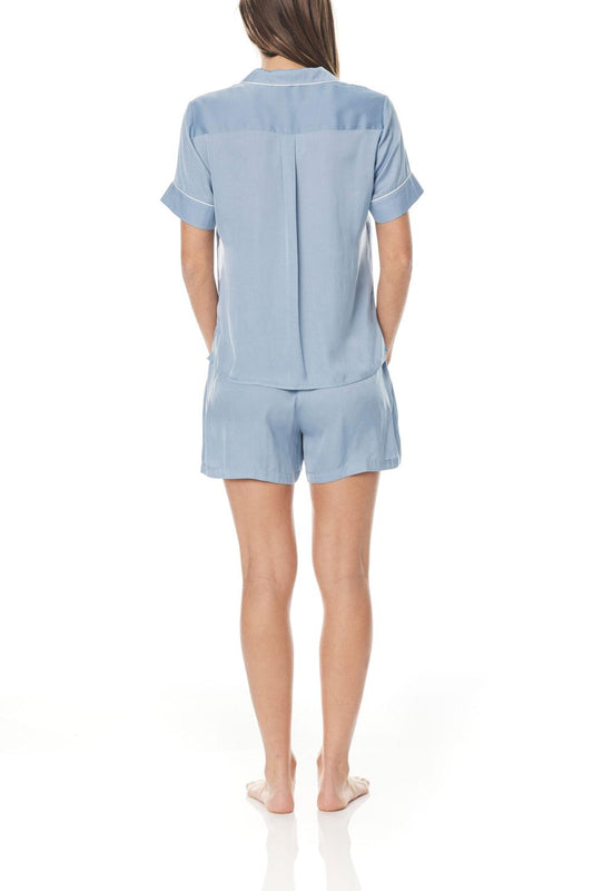 Havanna Indigo Short PJ | Gingerlilly Sleepwear