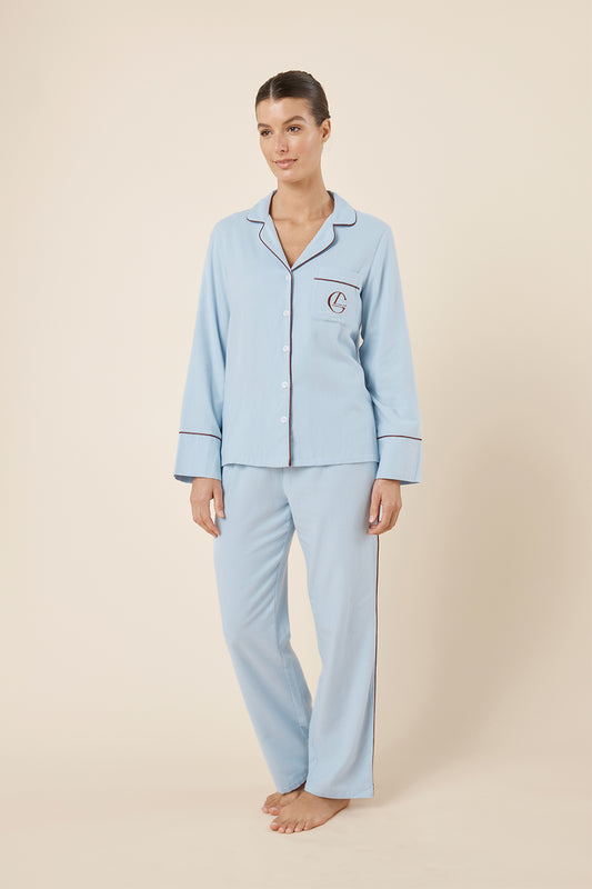 Isabella Brushed Cotton PJ Set