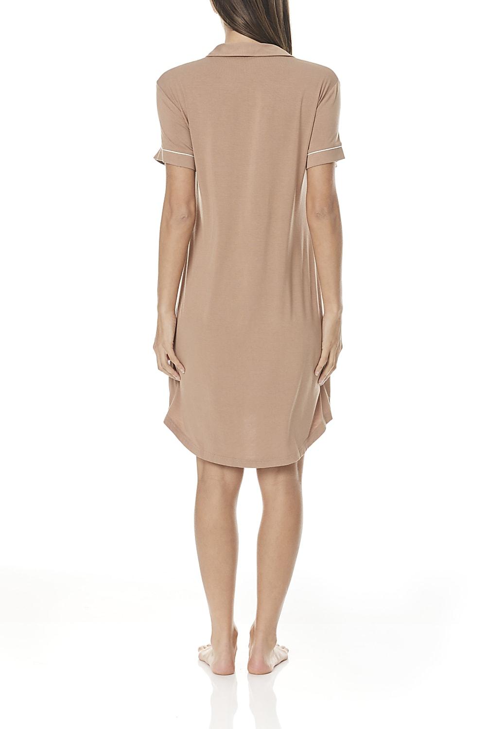 Jacinta Caramel Modal Nightie