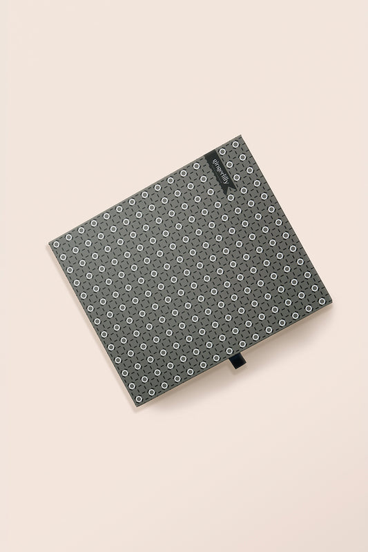 Kienna Geo Printed Silky Satin PJ Set packaging box