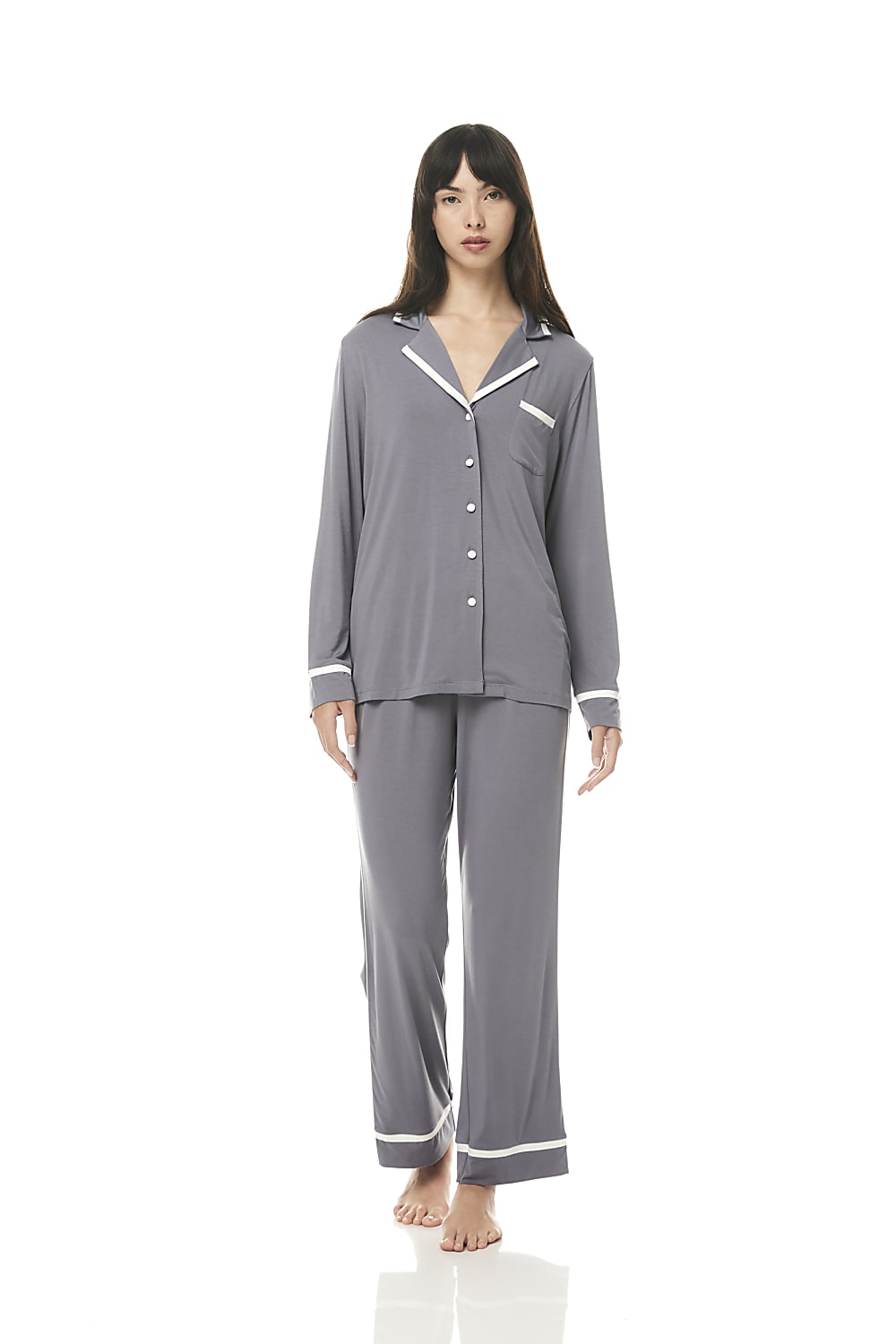 Kirsten Steel Bamboo PJ | Gingerlilly Sleepwear