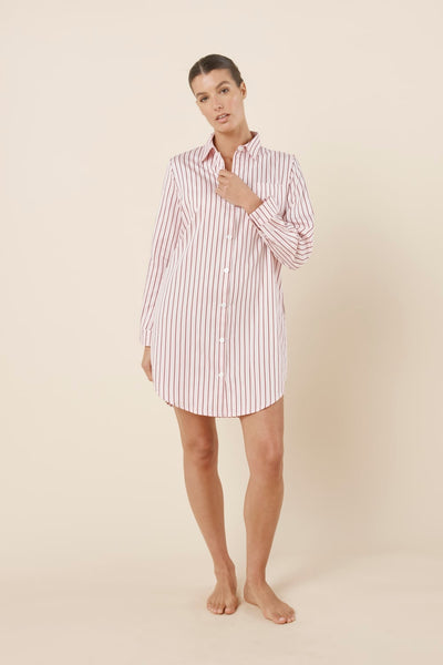 Lolita Striped Boyfriend Night Shirt