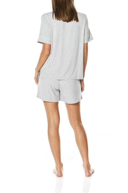 Philippa Grey Modal Short Set | Gingerlilly Sleepwear