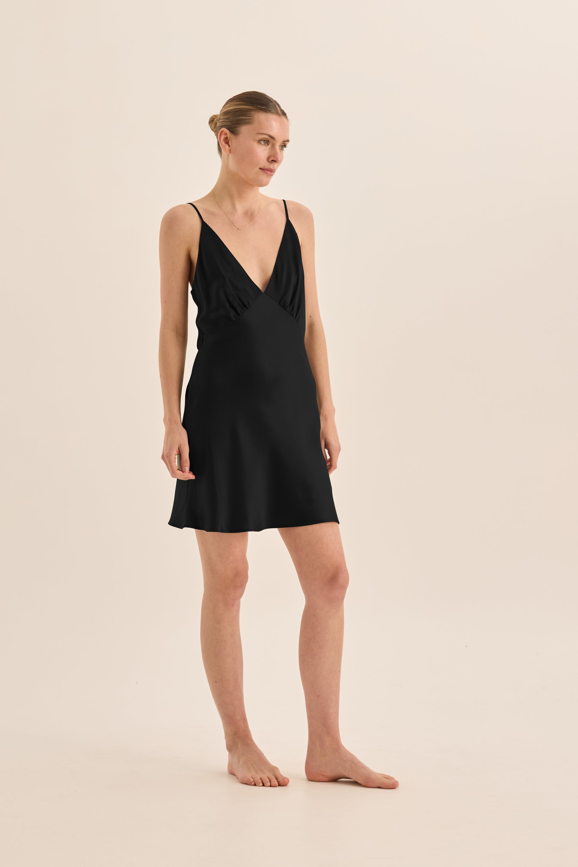 100% Mulberry Silk Chemise | Luxury Sleepwear by Gingerlilly