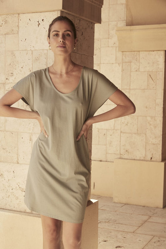 Sienna Olive Bamboo Nightdress