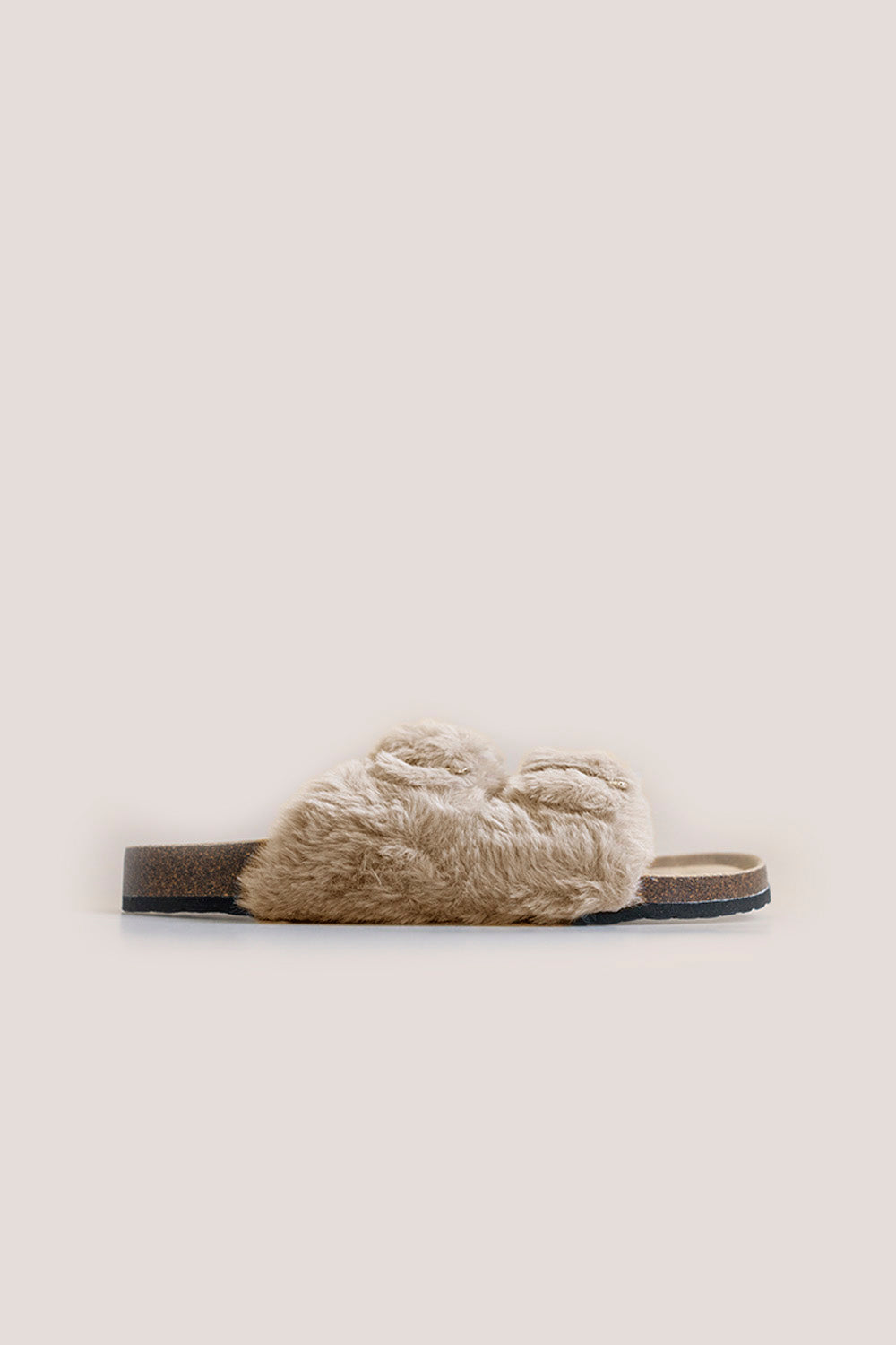 Sorrento Slipper in Beige | Gingerlilly Sleepwear