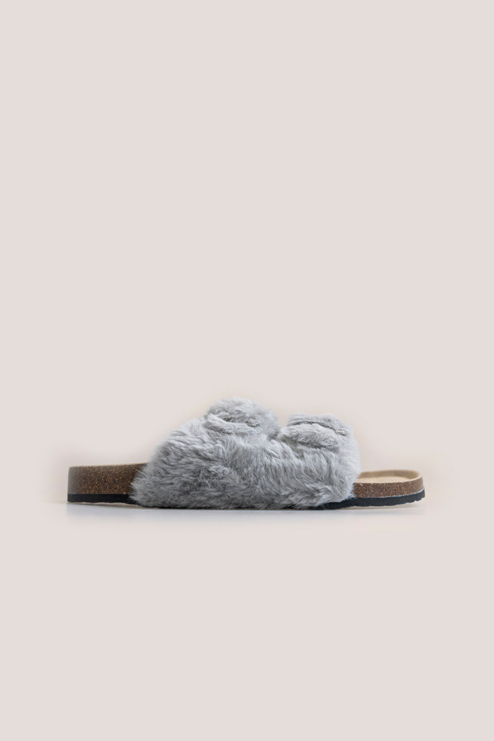 Sorrento Slipper In Grey | Gingerlilly Sleepwear