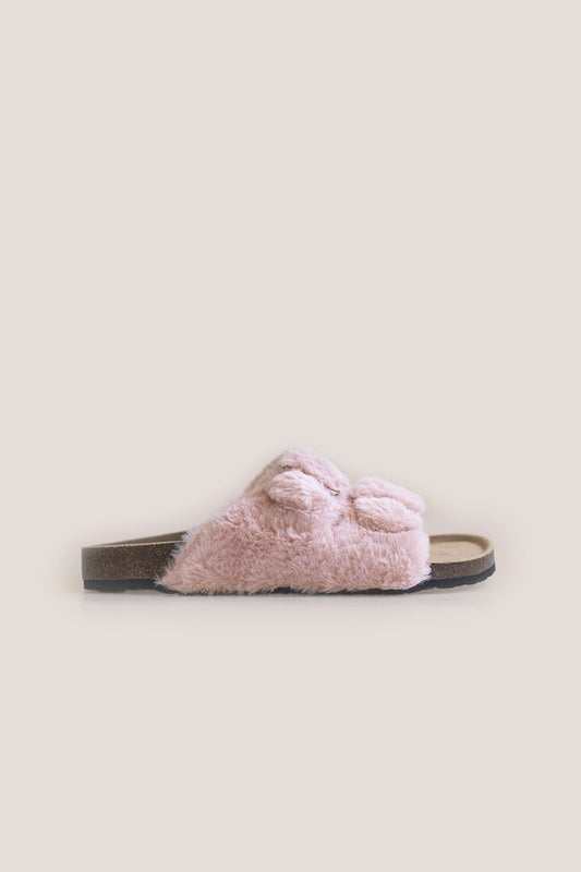 Sorrento Slipper In Pink | Gingerlilly Sleepwear