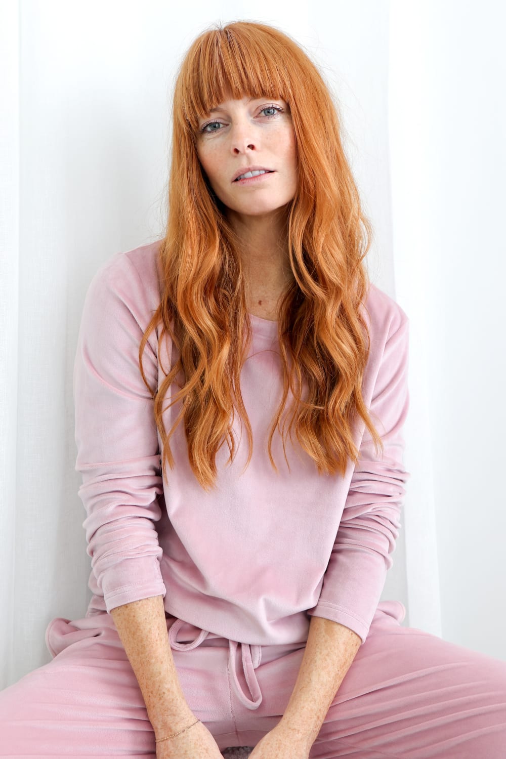 Thea Velour Long Lounge Set