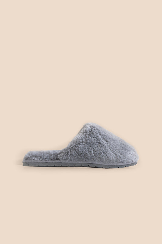 Turin Slipper In Grey