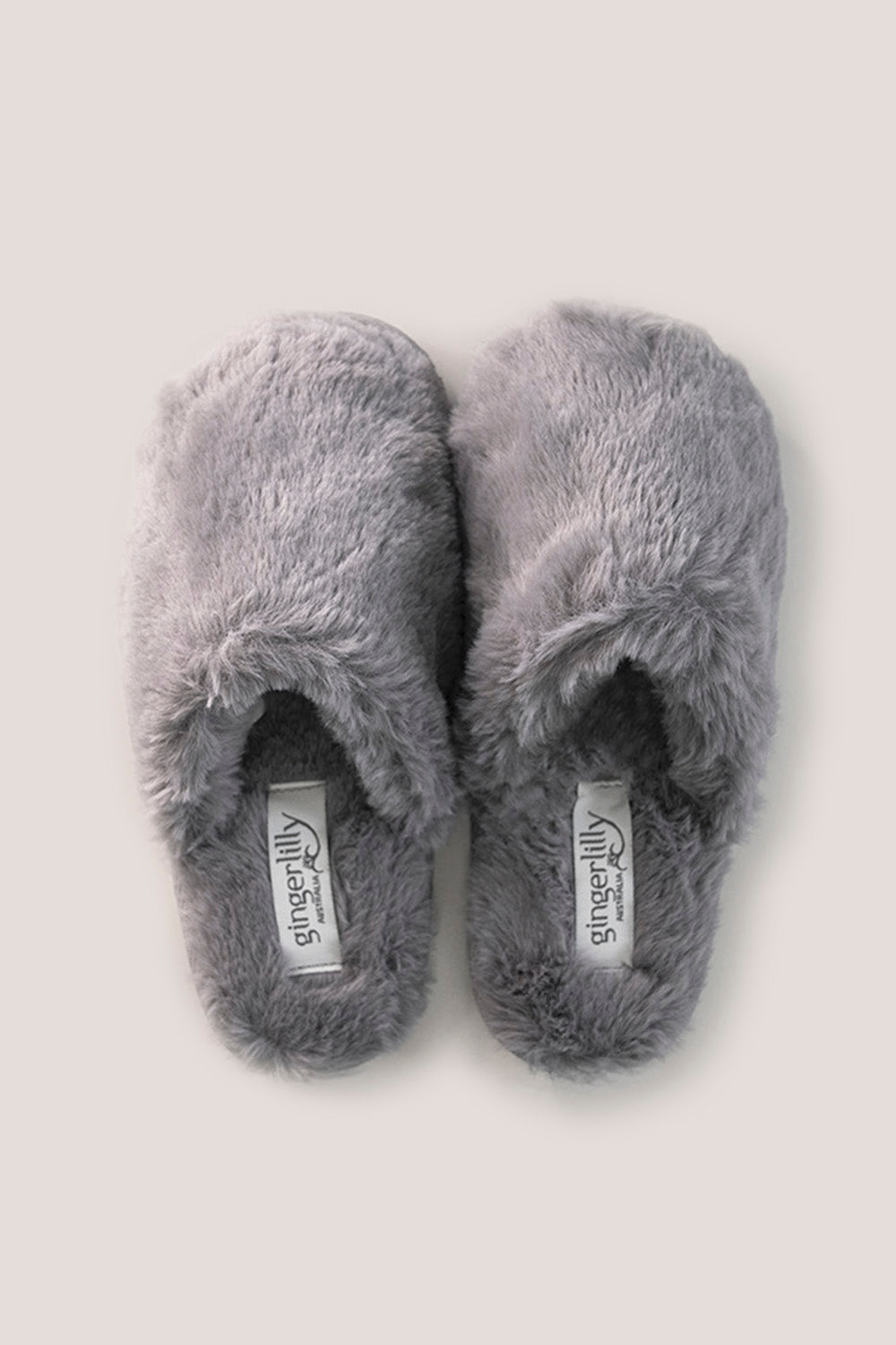 Turin Grey Slipper | Gingerlilly Sleepwear