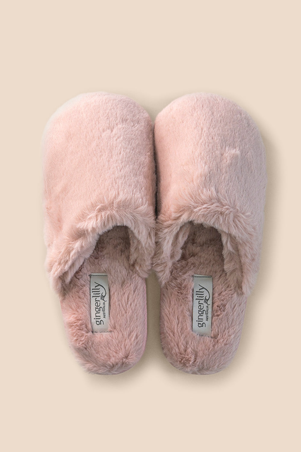 Gingerlilly Turin Slipper in Pink - Top