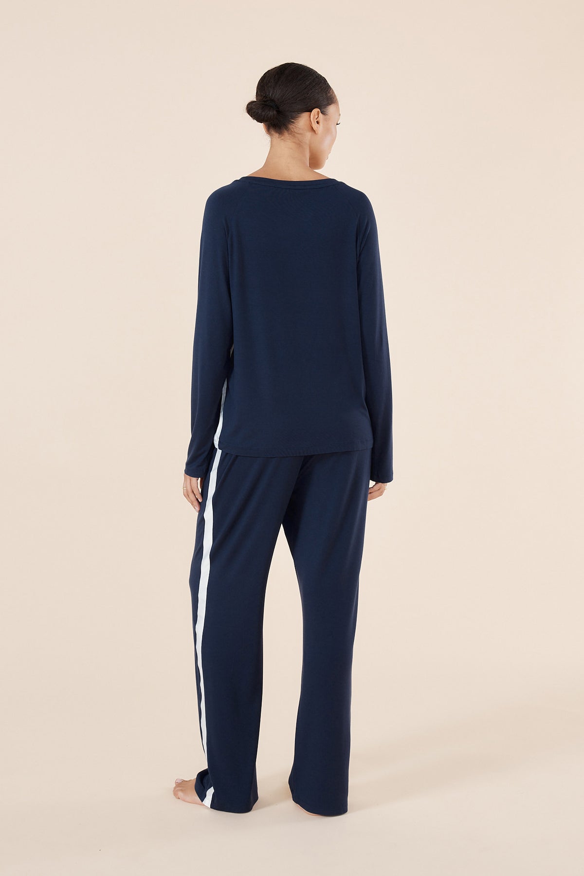 Anya Bamboo Sporty PJ Set - Gingerlilly Sleepwear