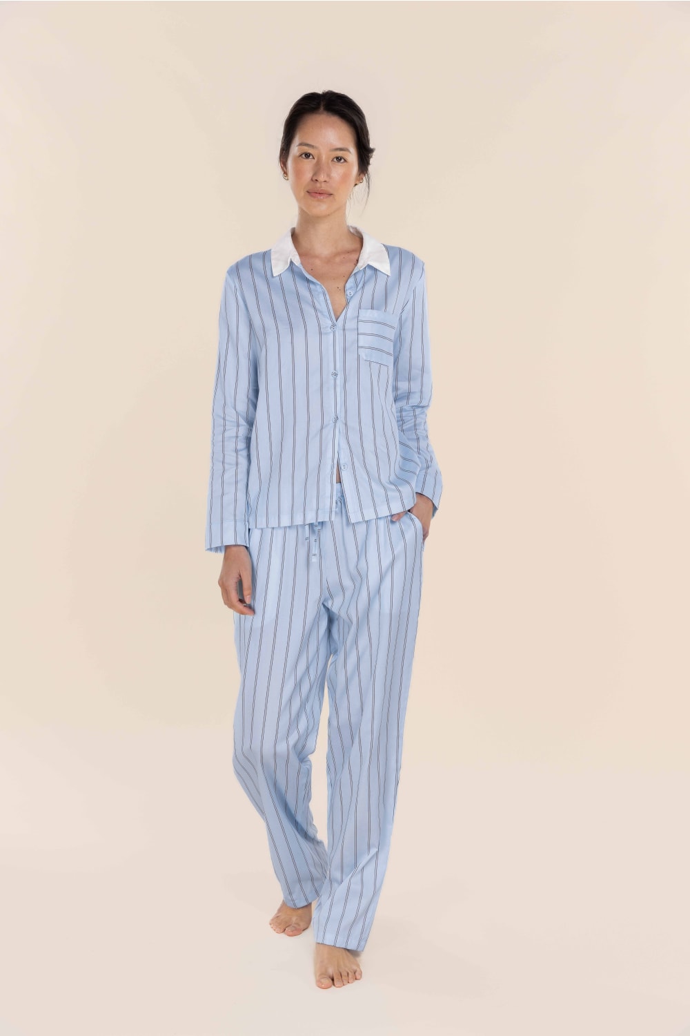 Belinda Cotton Long PJ Set