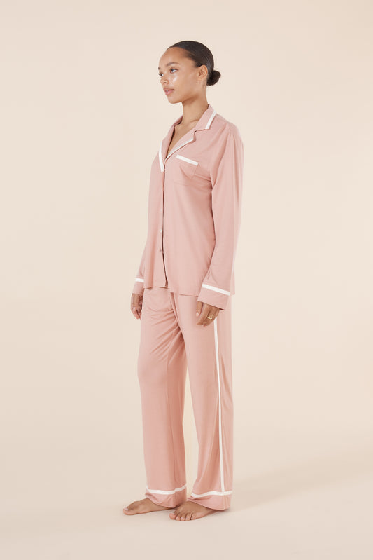 Grace Pink Bamboo PJ Set