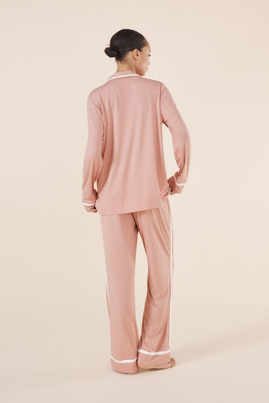 Grace Pink Bamboo PJ Set