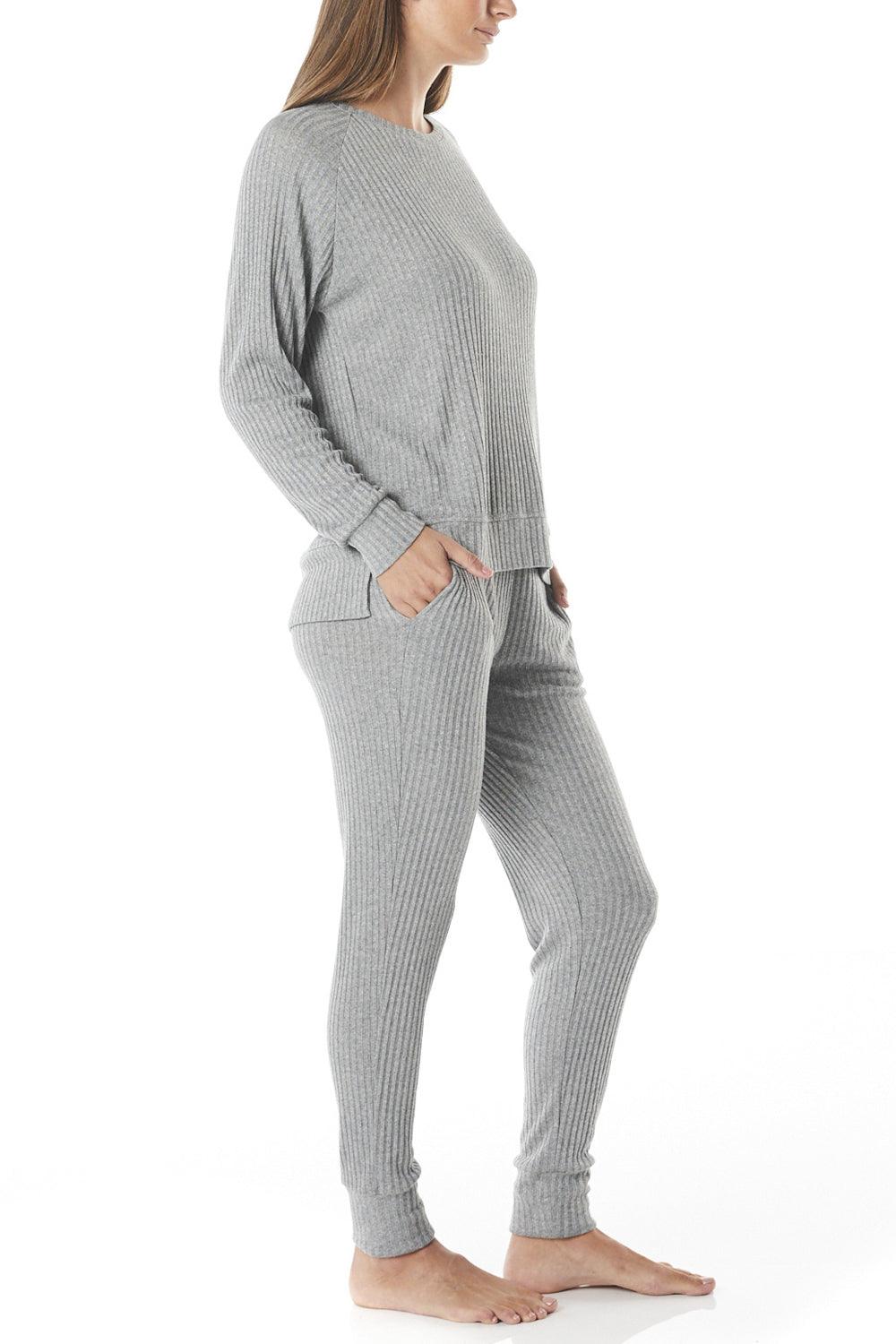 Eden Rib PJ Loungeset - Gingerlilly Sleepwear