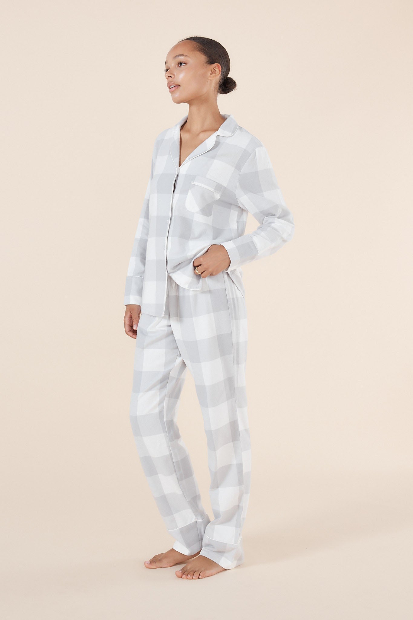 nightwear buffalo check pyjamas