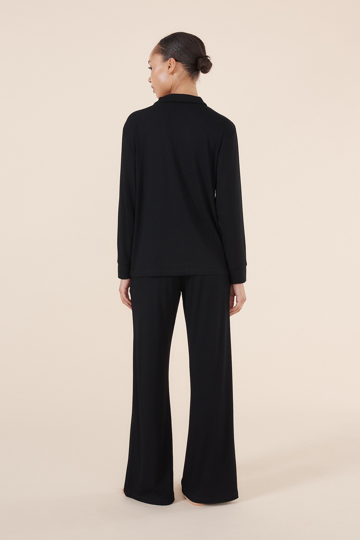 Emilia Ribbed Lounge PJ set - Gingerlilly Sleepwear