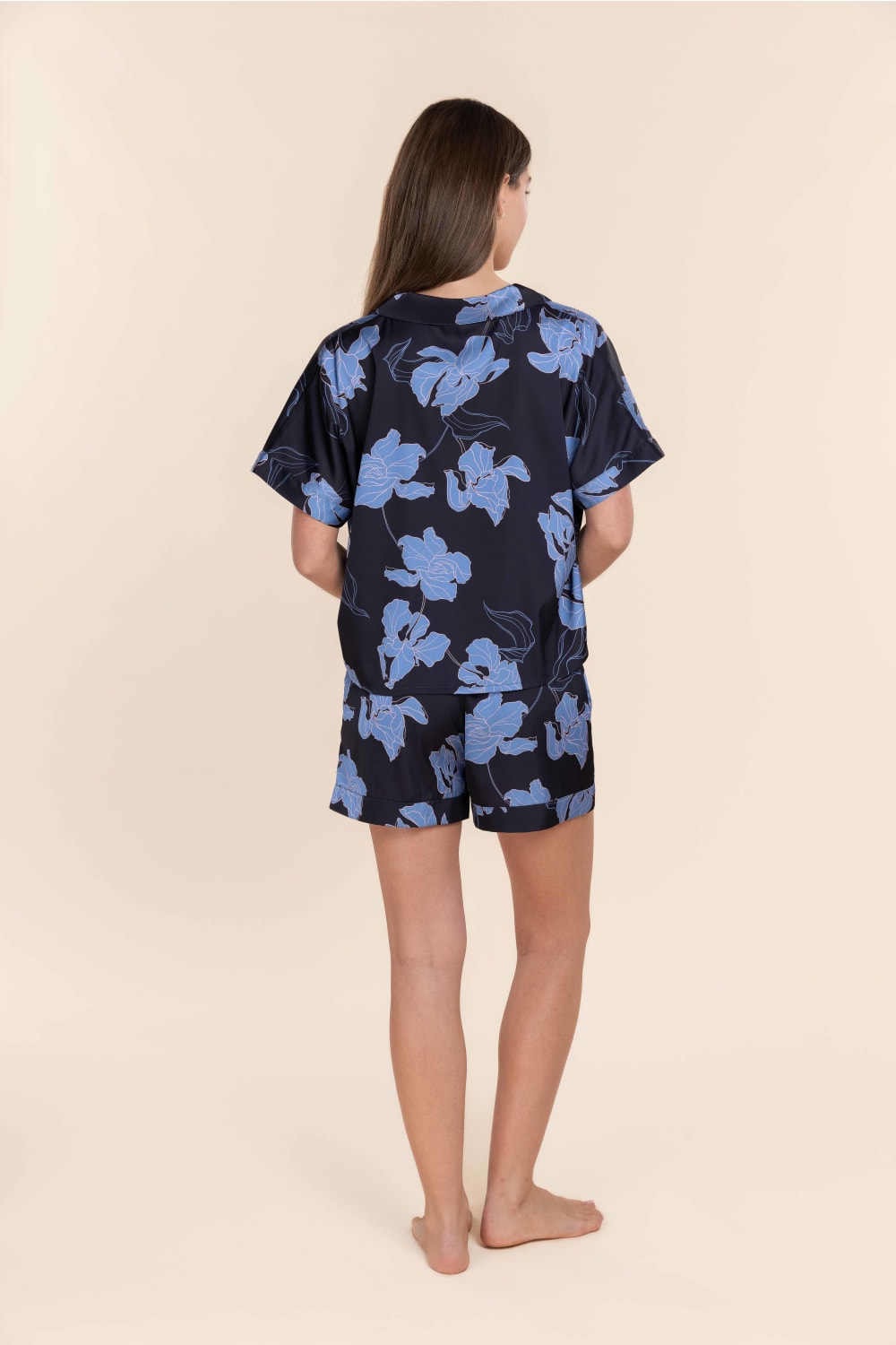 Freya Recycled Silky Satin Short Set