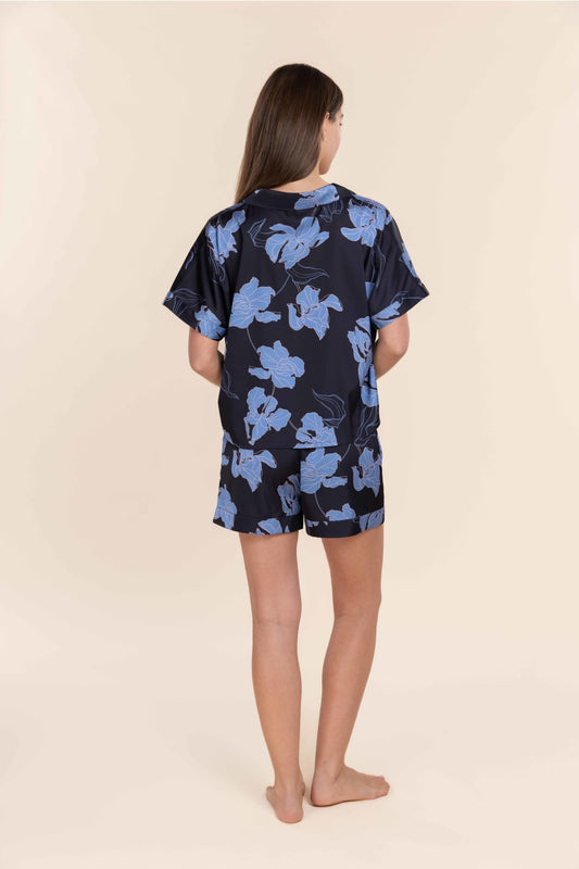 Freya Recycled Silky Satin Short Set