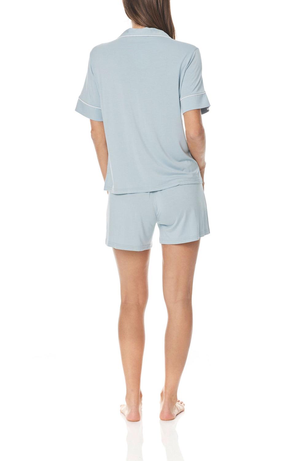 Gaia Blue Haze Modal Pj - Gingerlilly Sleepwear
