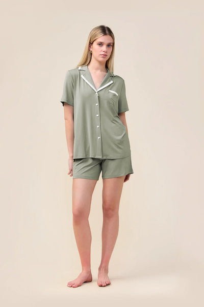 Allegra Short Bamboo PJ Set