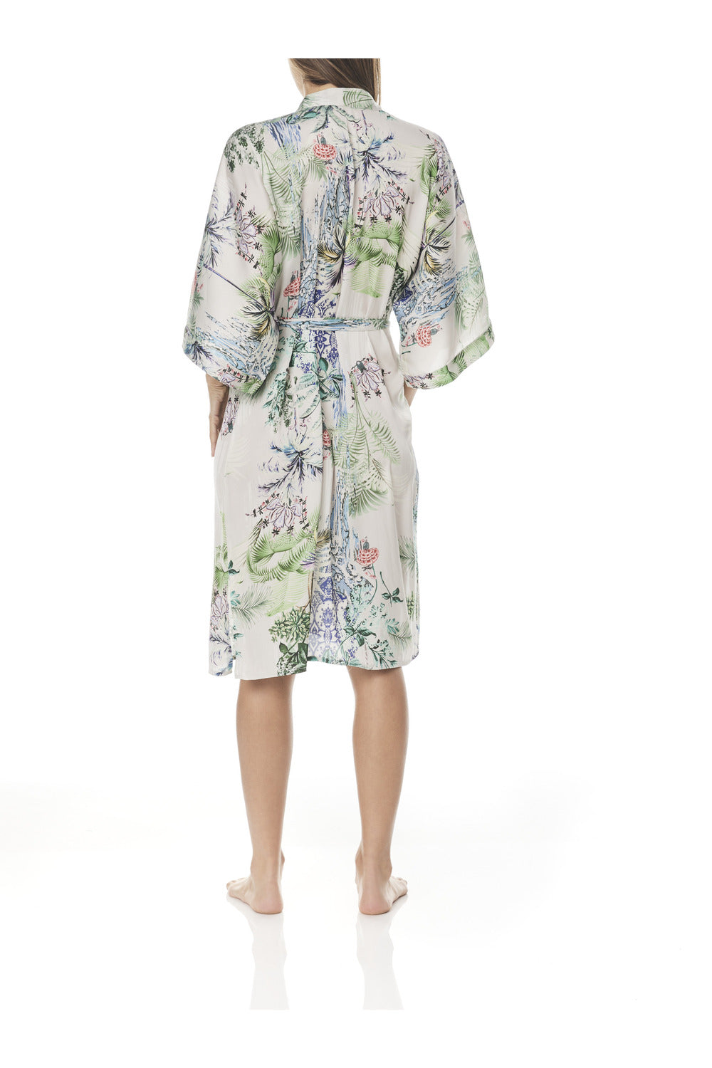 Aria Floral Print Kimono