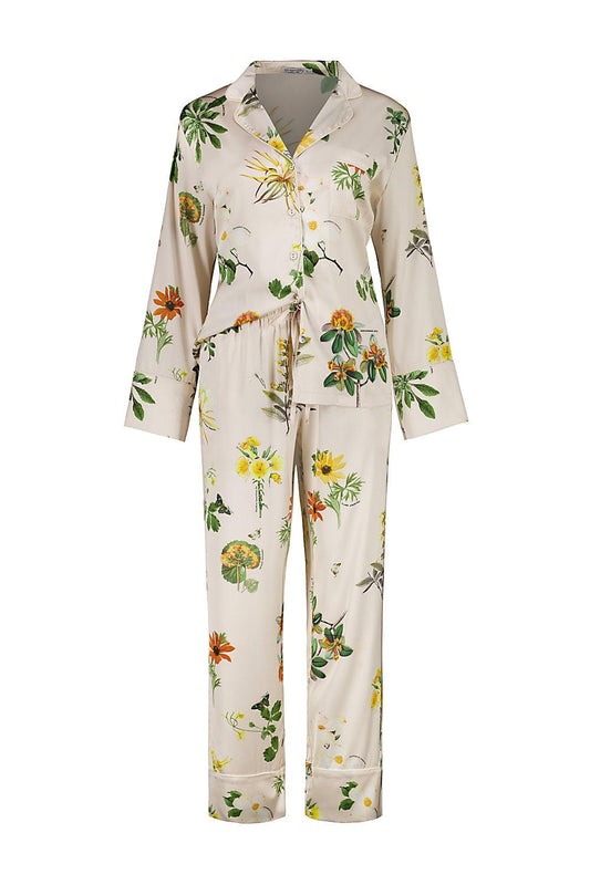 Gingerlilly Sleepwear and Pyjamas - Elle Garden Print Satin Set