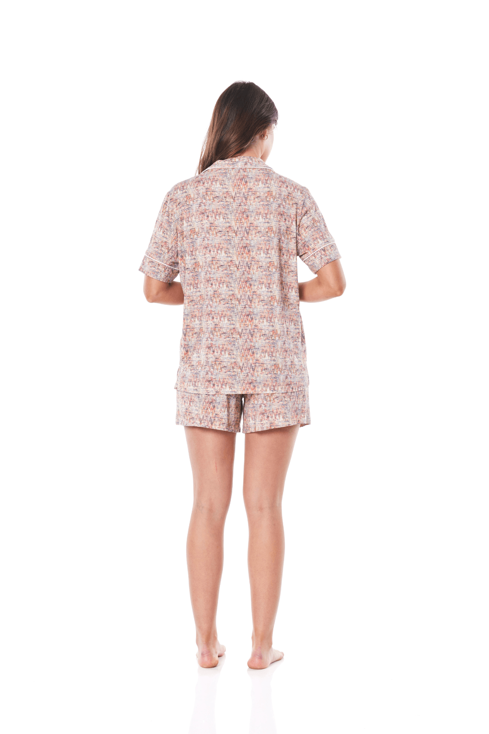 Tori Coffee Zig Zag Modal Pj